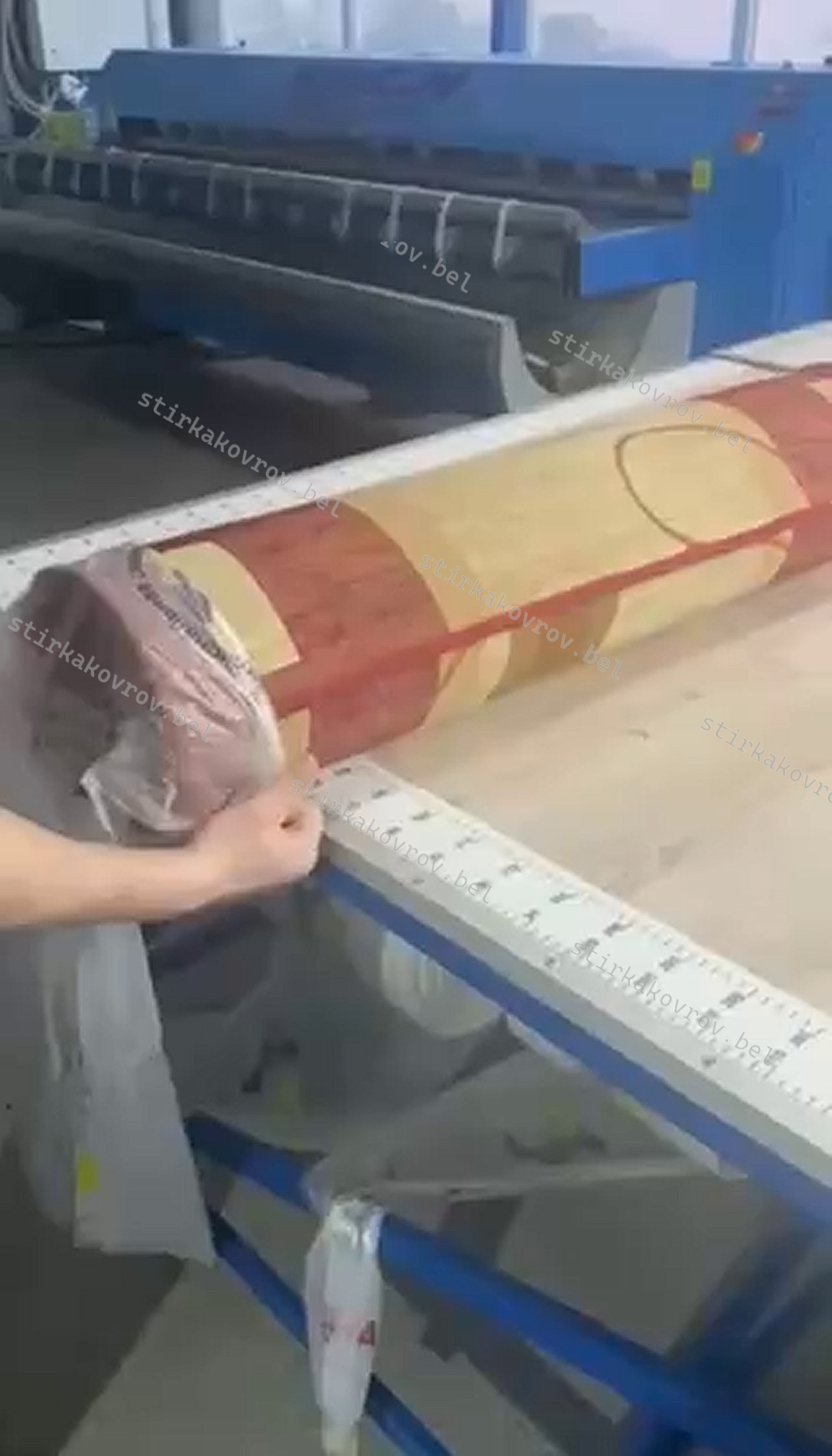 Упаковка ковра